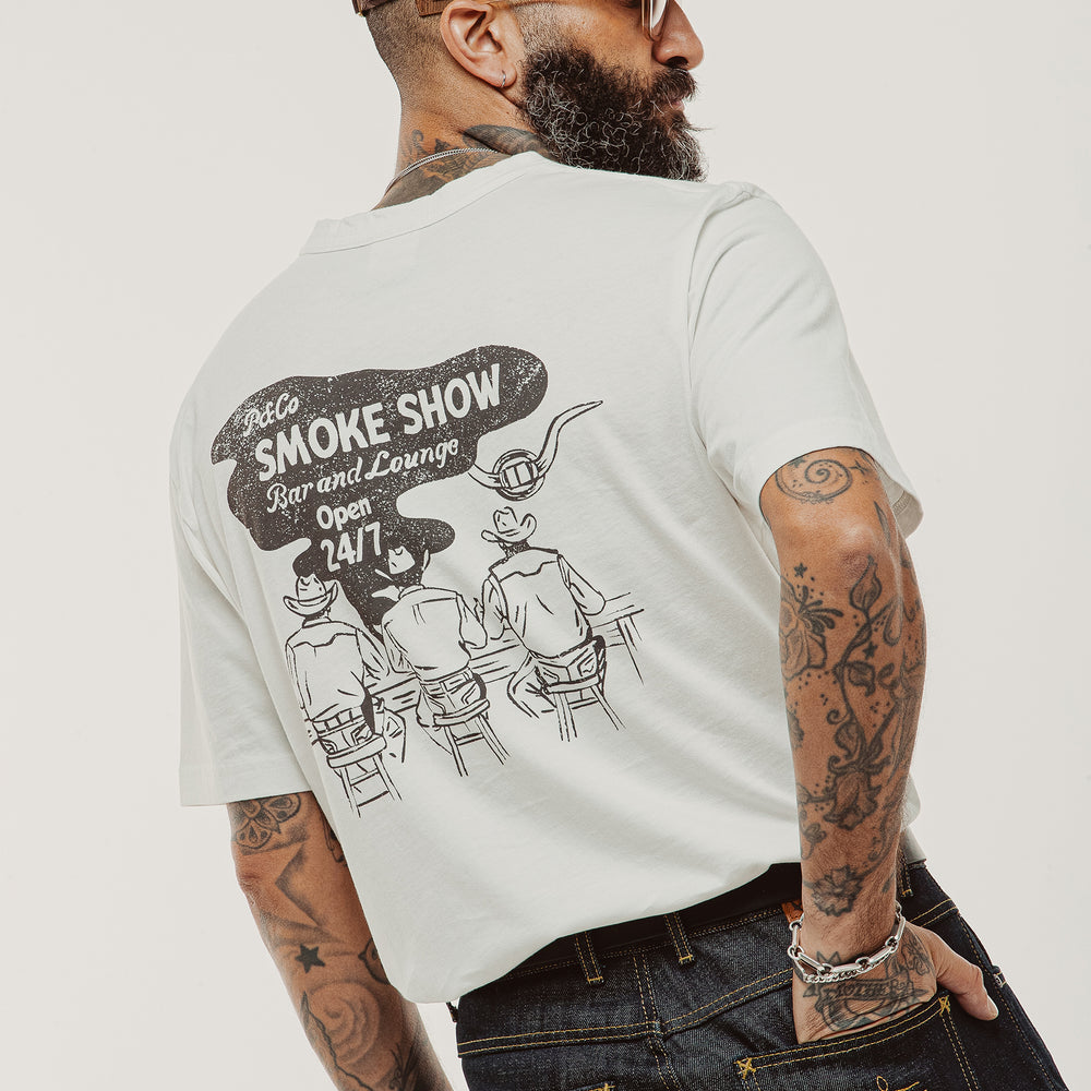 Off White Smoke Show T-Shirt | Men's T-Shirts ‐ P&Co - A Mindset