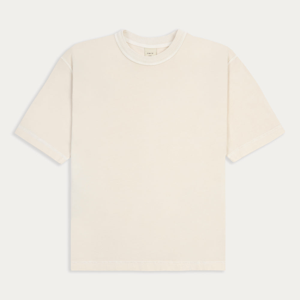 希少 白 XXS 新作 19FW ESSENTIALS Boxy T-Shirt O7392101_01