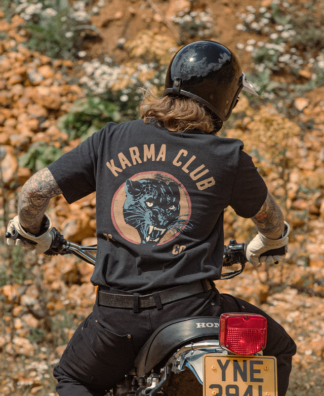 Karma Club 2.0 T-Shirt - Heavy Washed Black