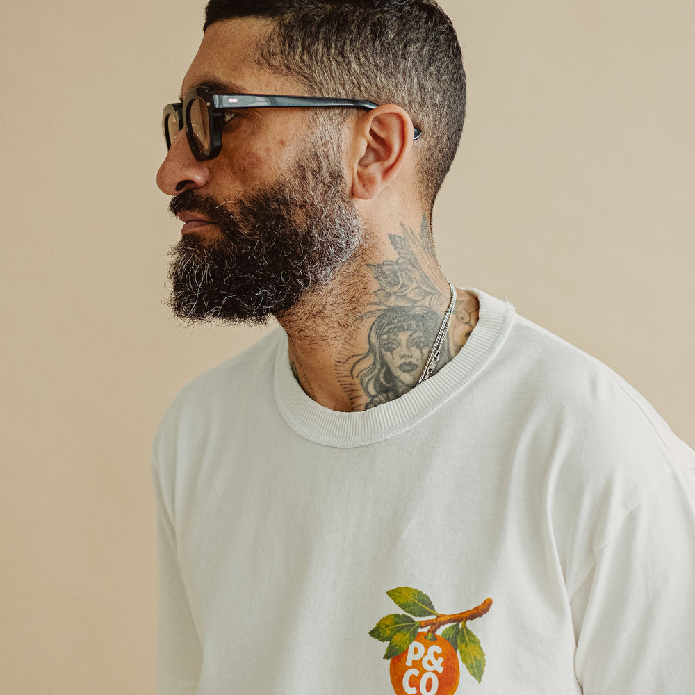 Off White Where The Sun Settles Boxy T-Shirt | Men's T-Shirts