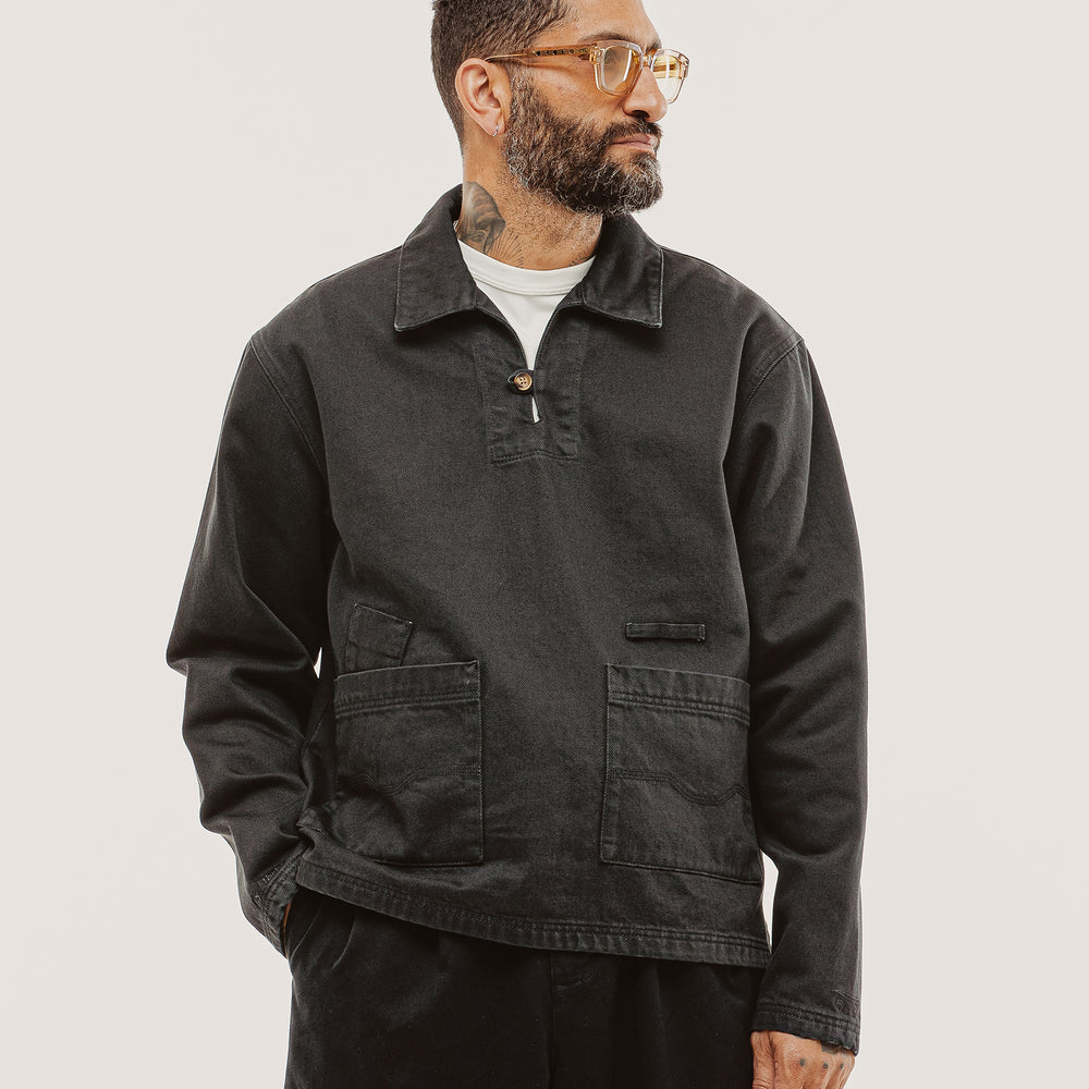 Founders Artist Smock - Washed Black