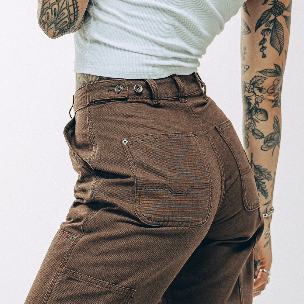 304 Albion Carpenter Pants - Caribou | Women's High-waisted Pants