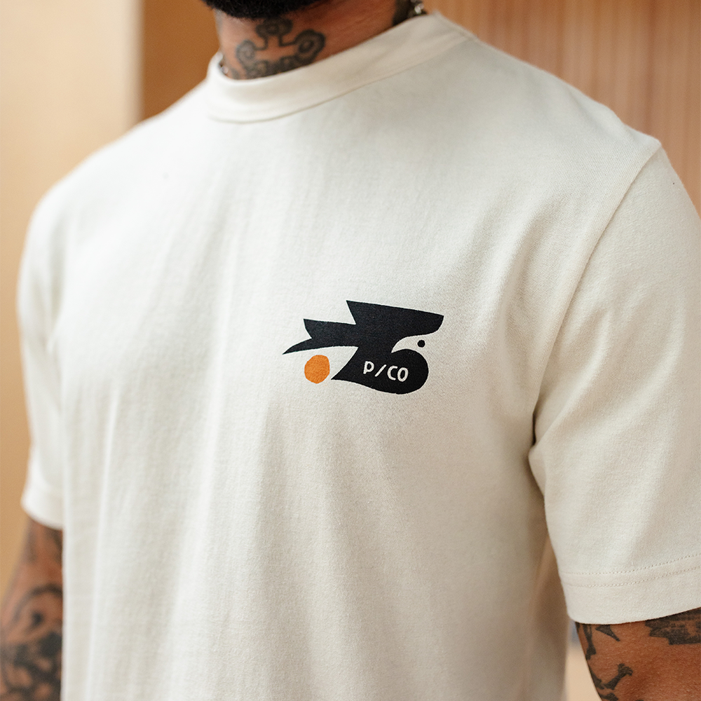 Rise T-Shirt - Bone | Men's T-Shirts ‐ P&Co - A Mindset For