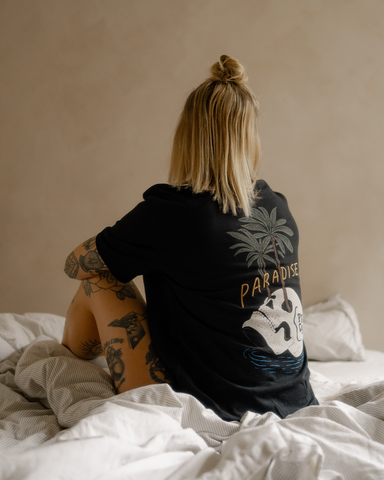 Paradise Palms T-shirt - Off-white | Womens T-Shirts – P&Co