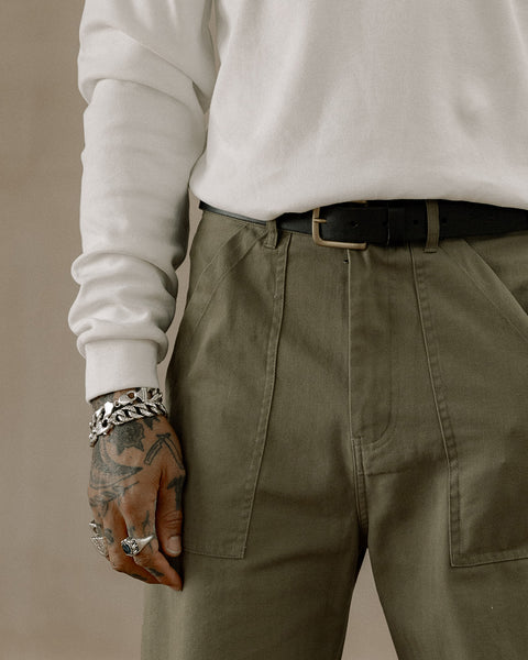 Olive hot sale fatigue pants