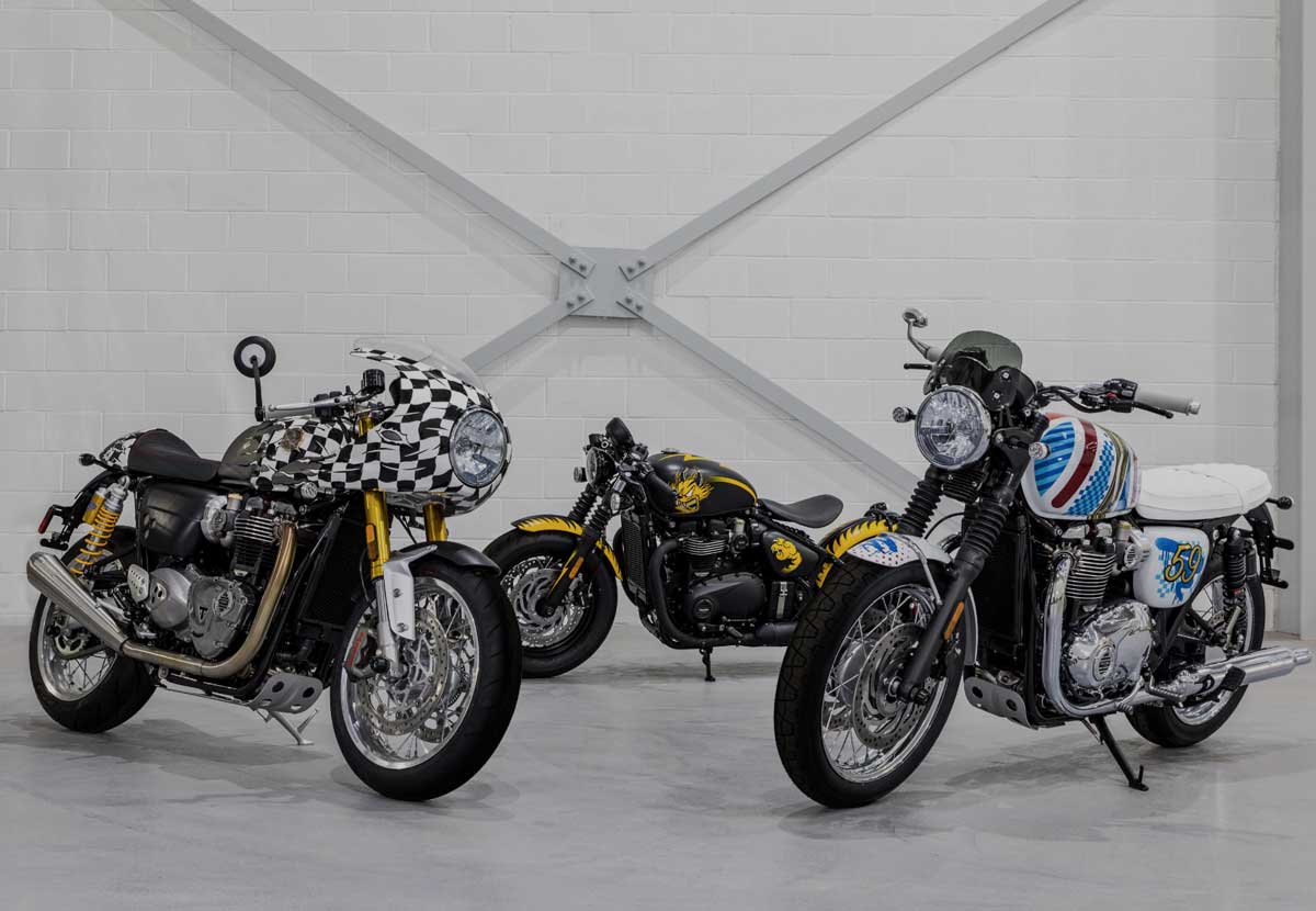 Provision & Co (P&Co) D*FACE x TRIUMPH collaboration