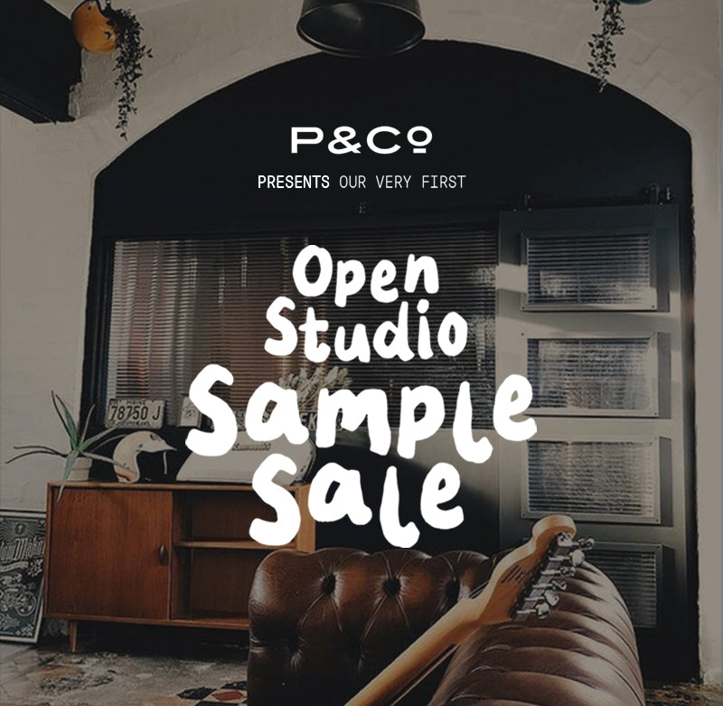 P&Co Open Studio Sample Sale 2022
