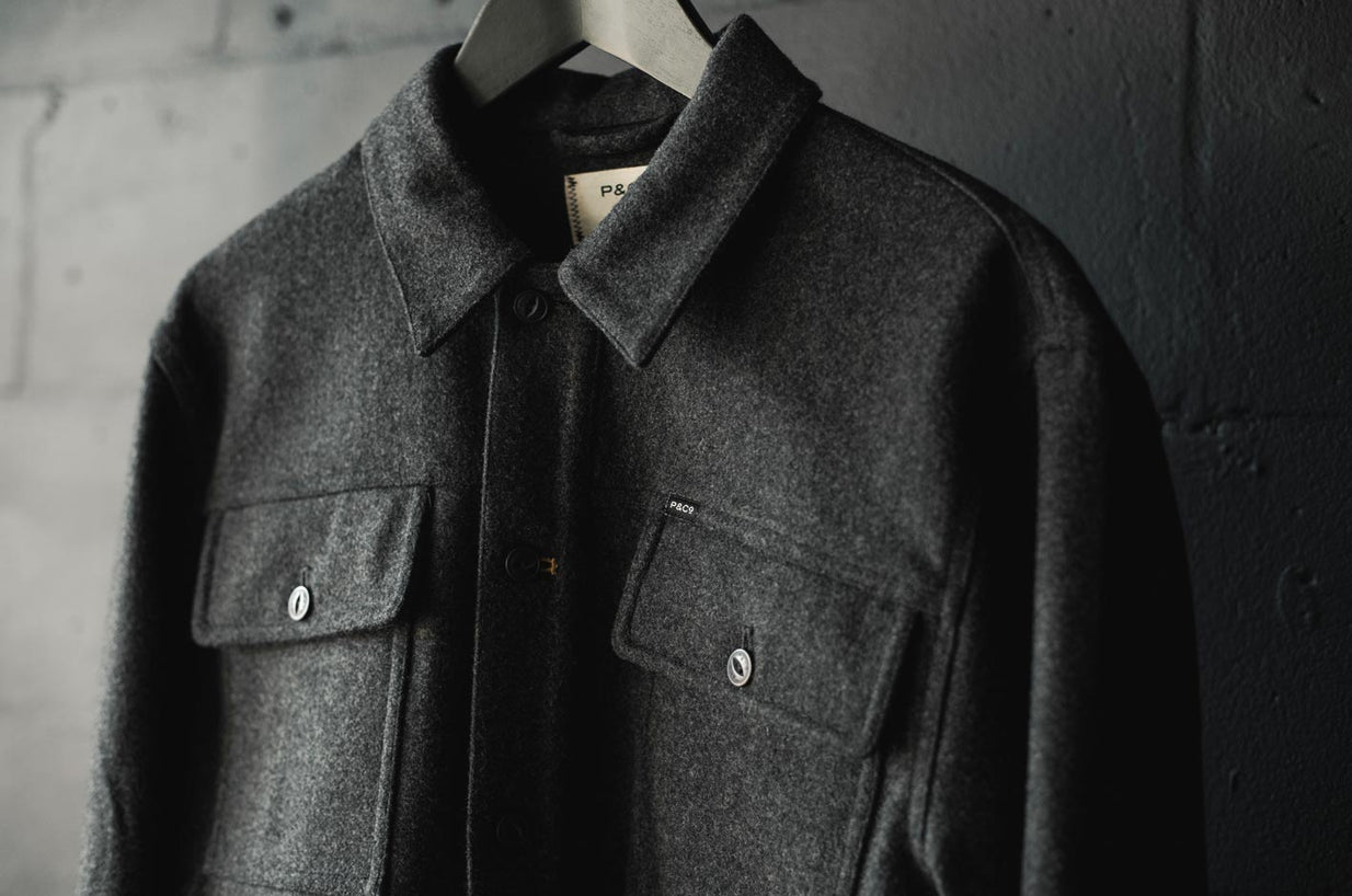 Wool Overshirt Feature