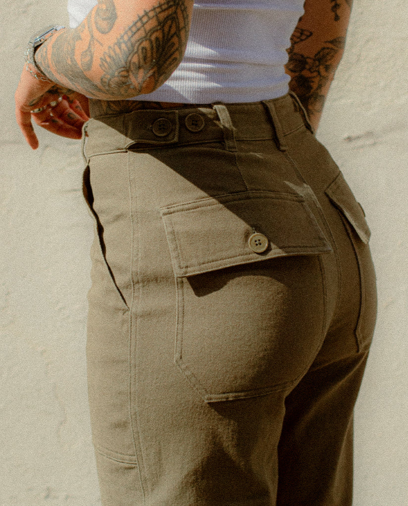 Women's Green Trousers