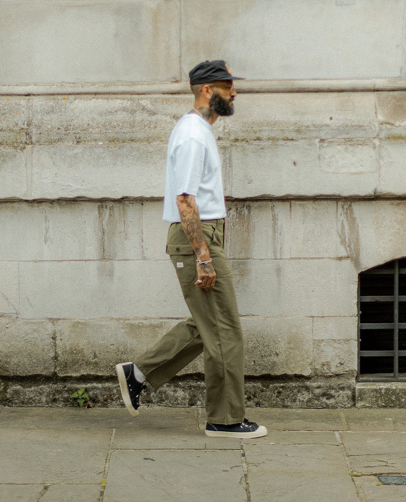 Tapered-Fit Men's Trousers