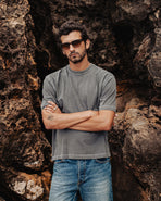 Essential Boxy T-Shirt - Faded Black