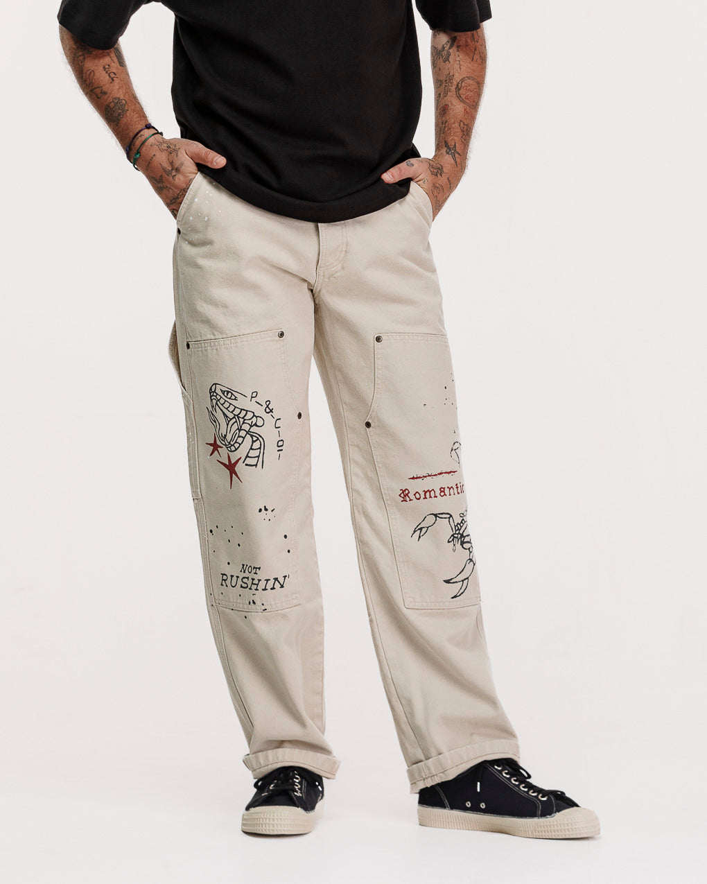 Chaos Carpenter Pants - Vintage Bone