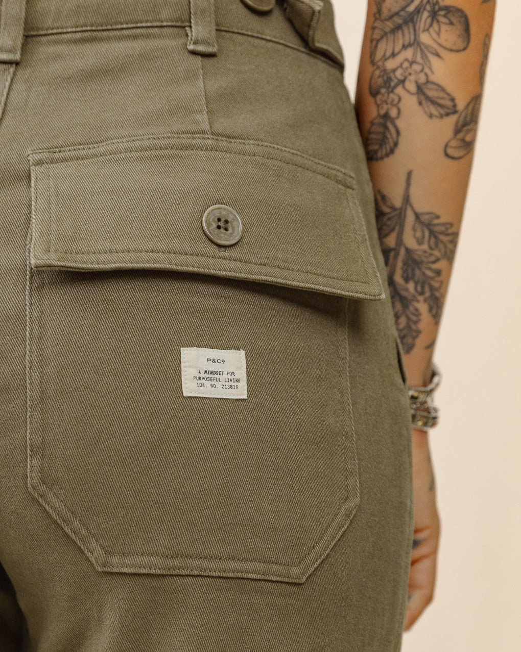 304 Service Fatigue Pants - Olive