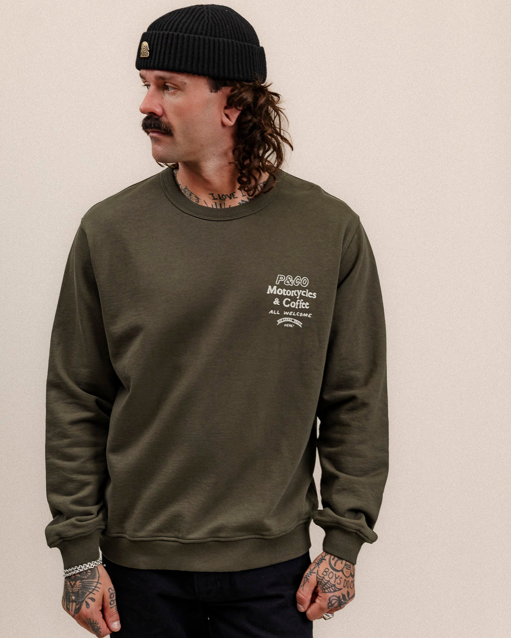 No Spare Parts Sweatshirt - Khaki