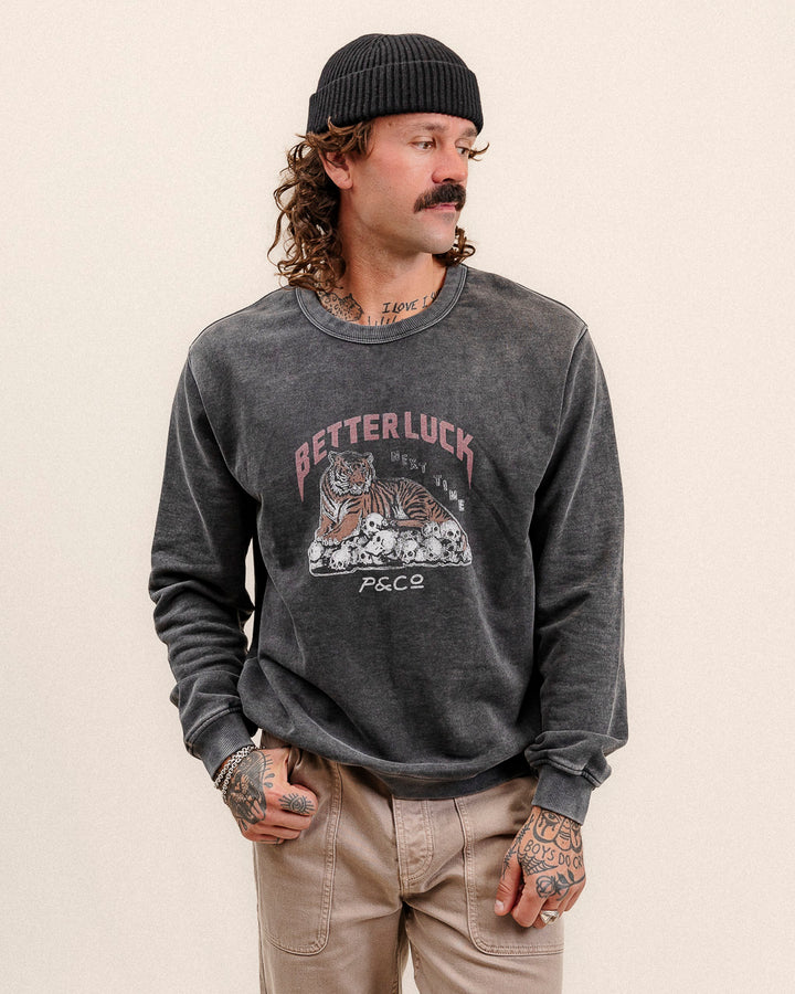 Better Luck Sweatshirt - Acid Wash