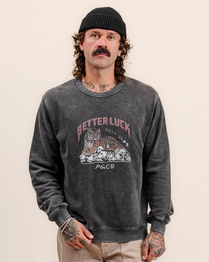 Better Luck Sweatshirt - Acid Wash