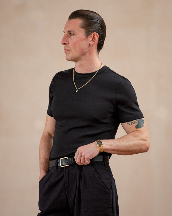 50's Crafted T-Shirt Bundle - Washed Black & Off White