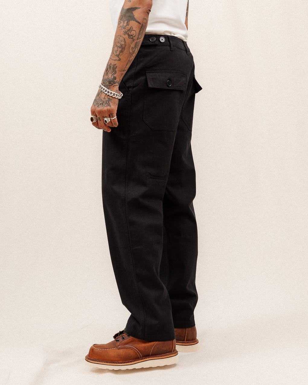 304 Service Fatigue Pants - Black