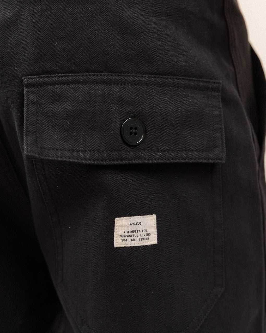 304 Service Fatigue Pants - Black