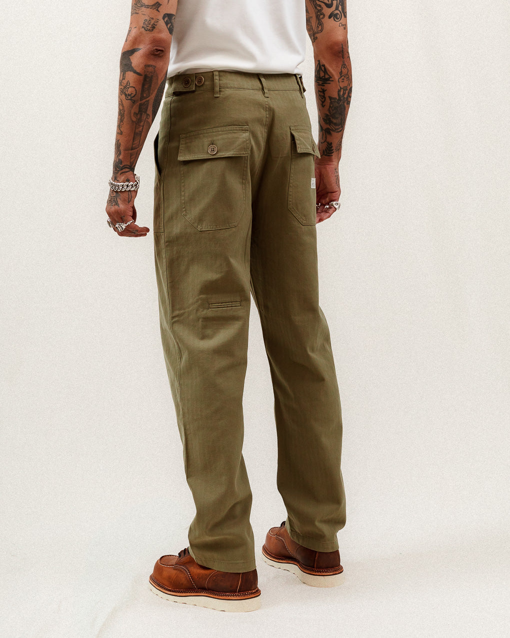 304 Service Fatigue Pants - Olive