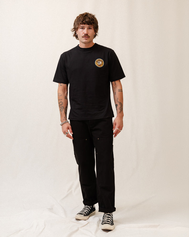 Good Luck T-Shirt - Washed Black