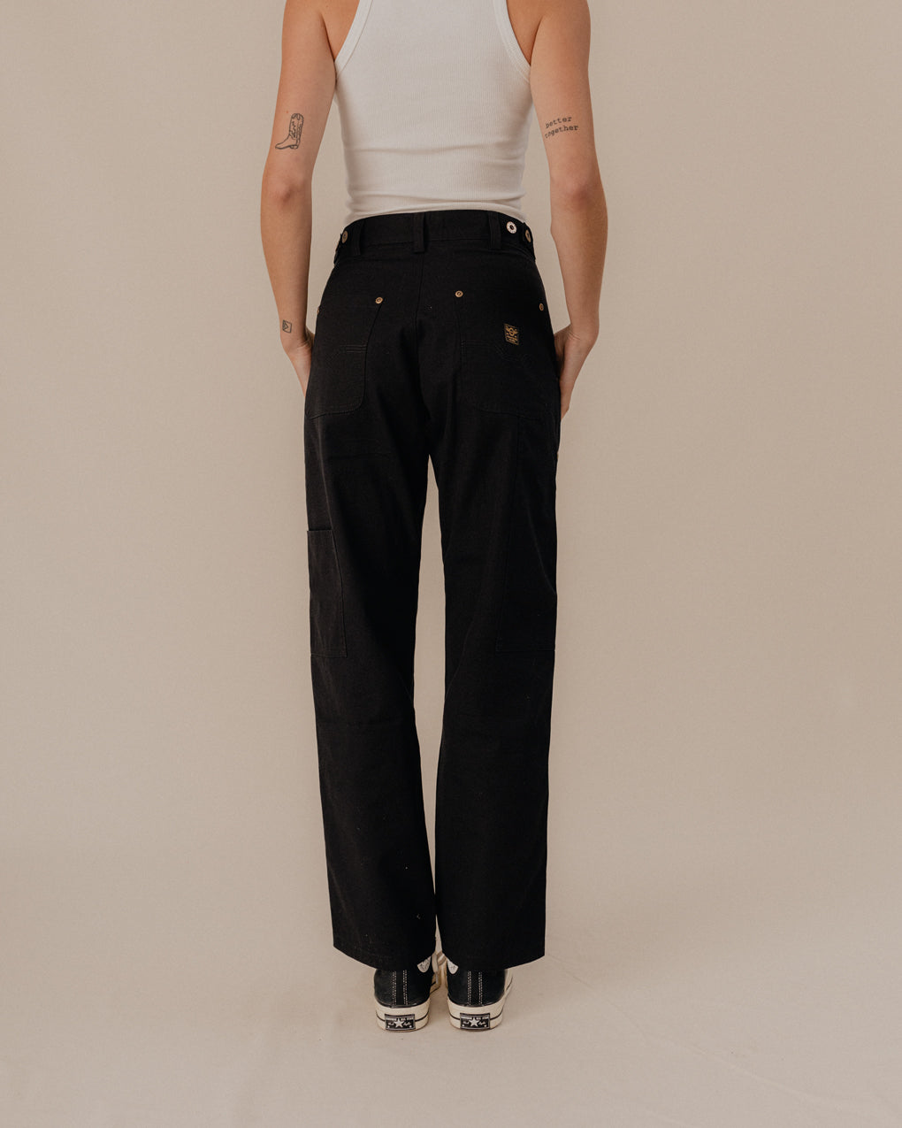 304 Albion Carpenter Pant - Black