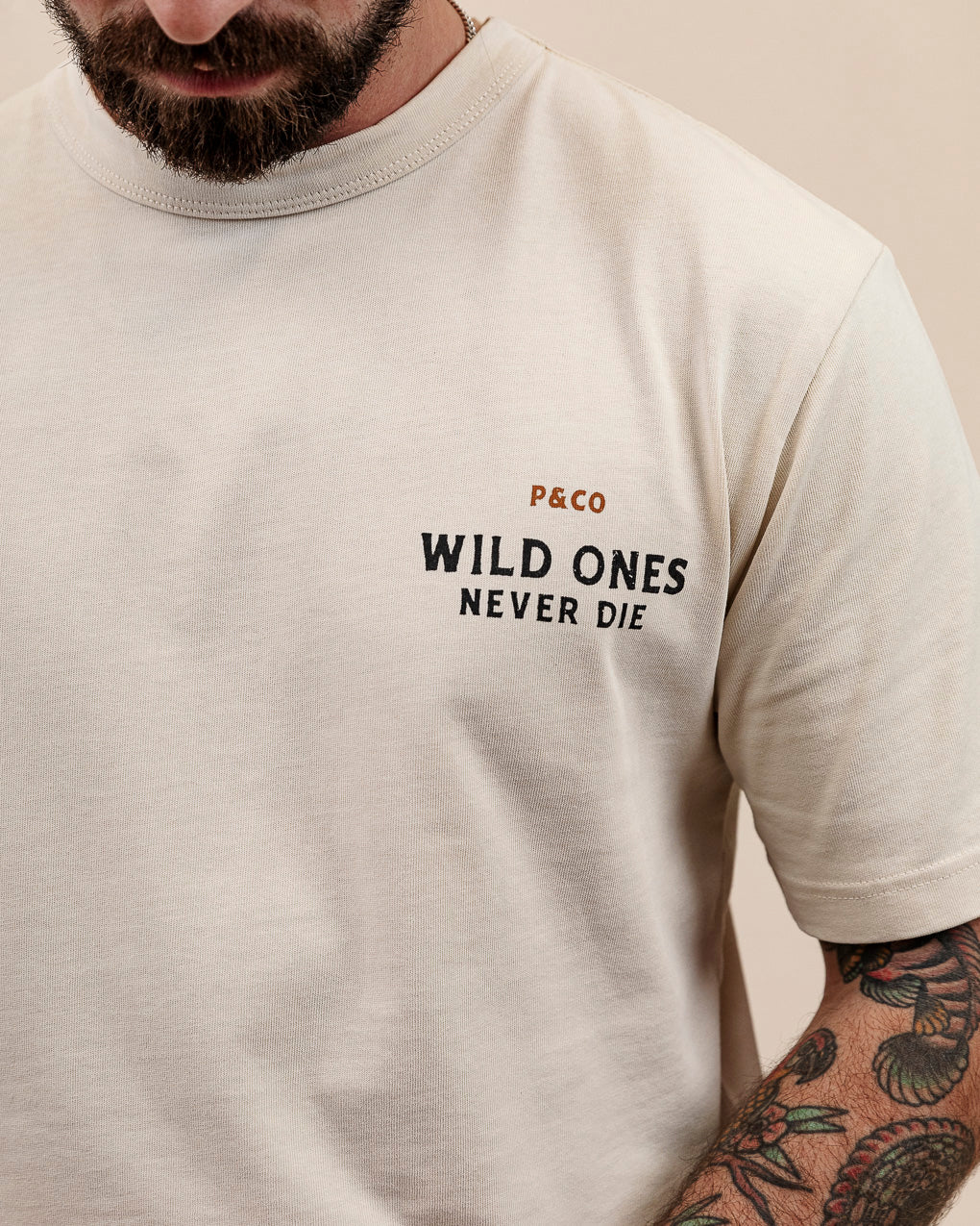 Wild Ones T-Shirt - Bone