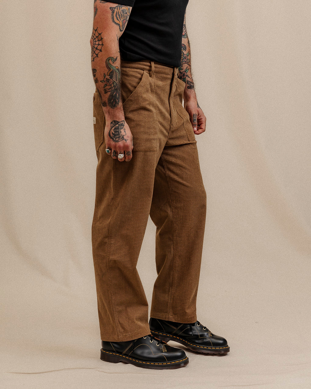 304 Waffle Cord Service Fatigue Pants - Biscuit