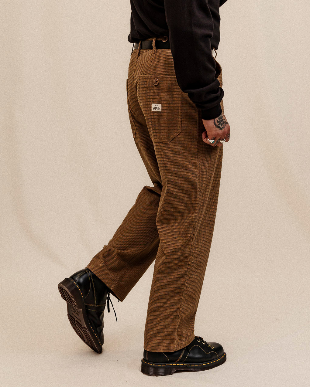 304 Waffle Cord Service Fatigue Pants - Biscuit