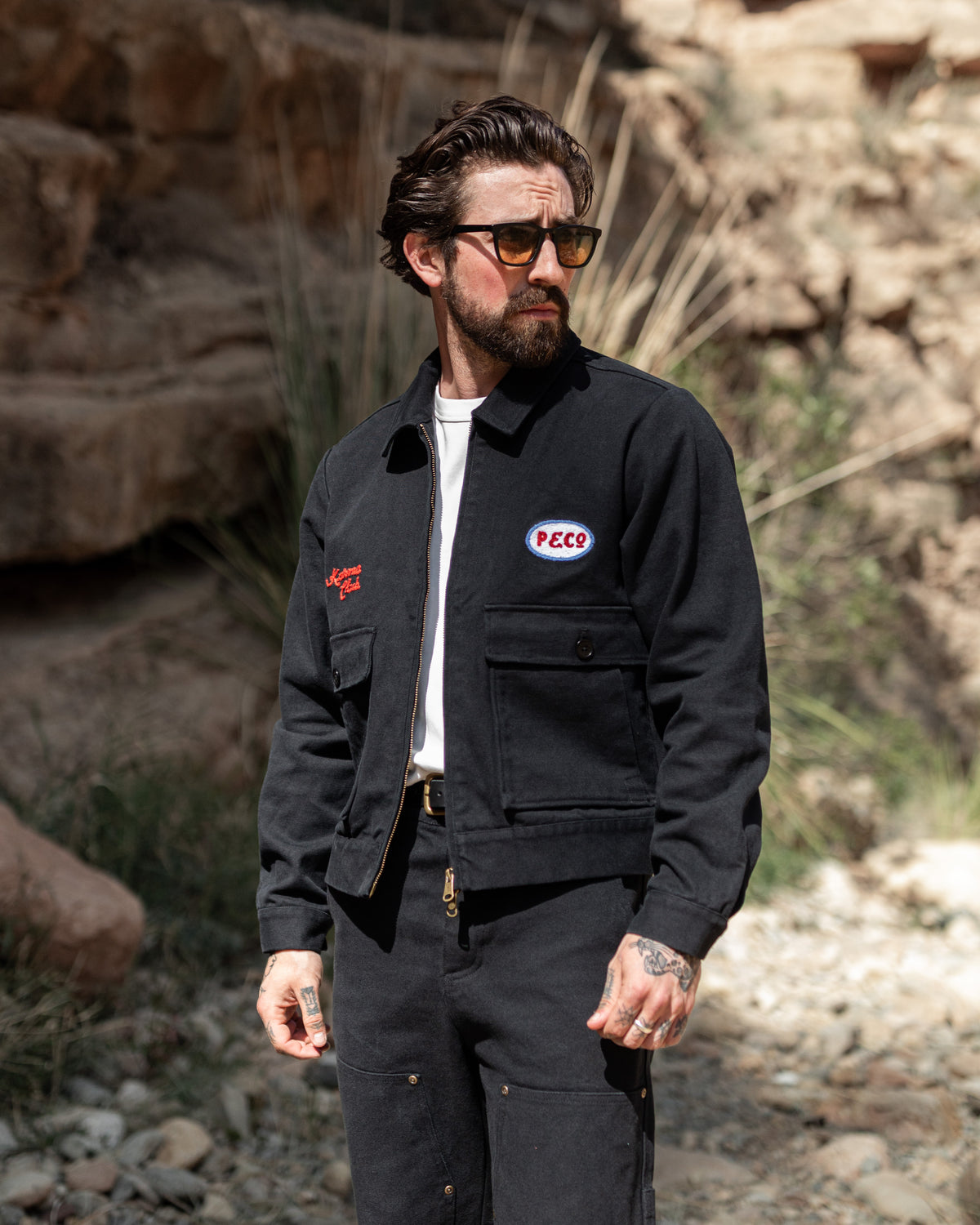 Karma Club Road Jacket - Washed Black