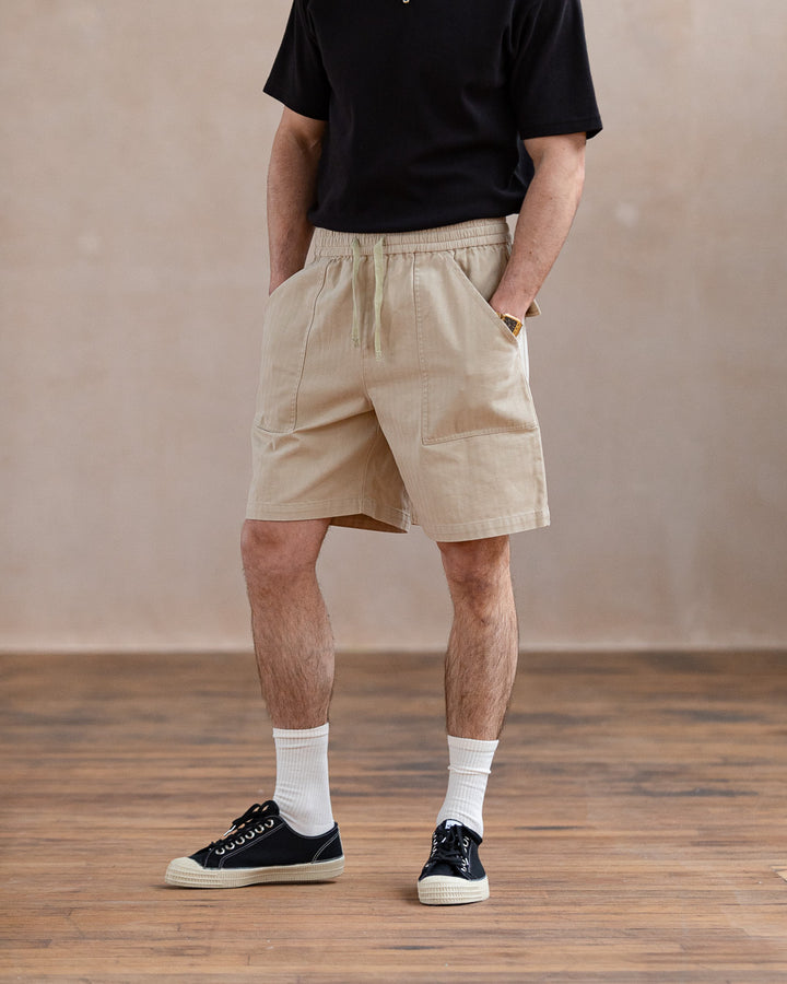 304 Service Fatigue Shorts - Stone