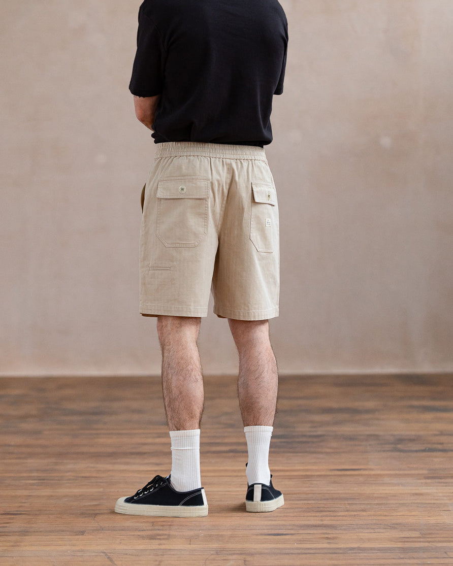 Service Fatigue Shorts - Stone