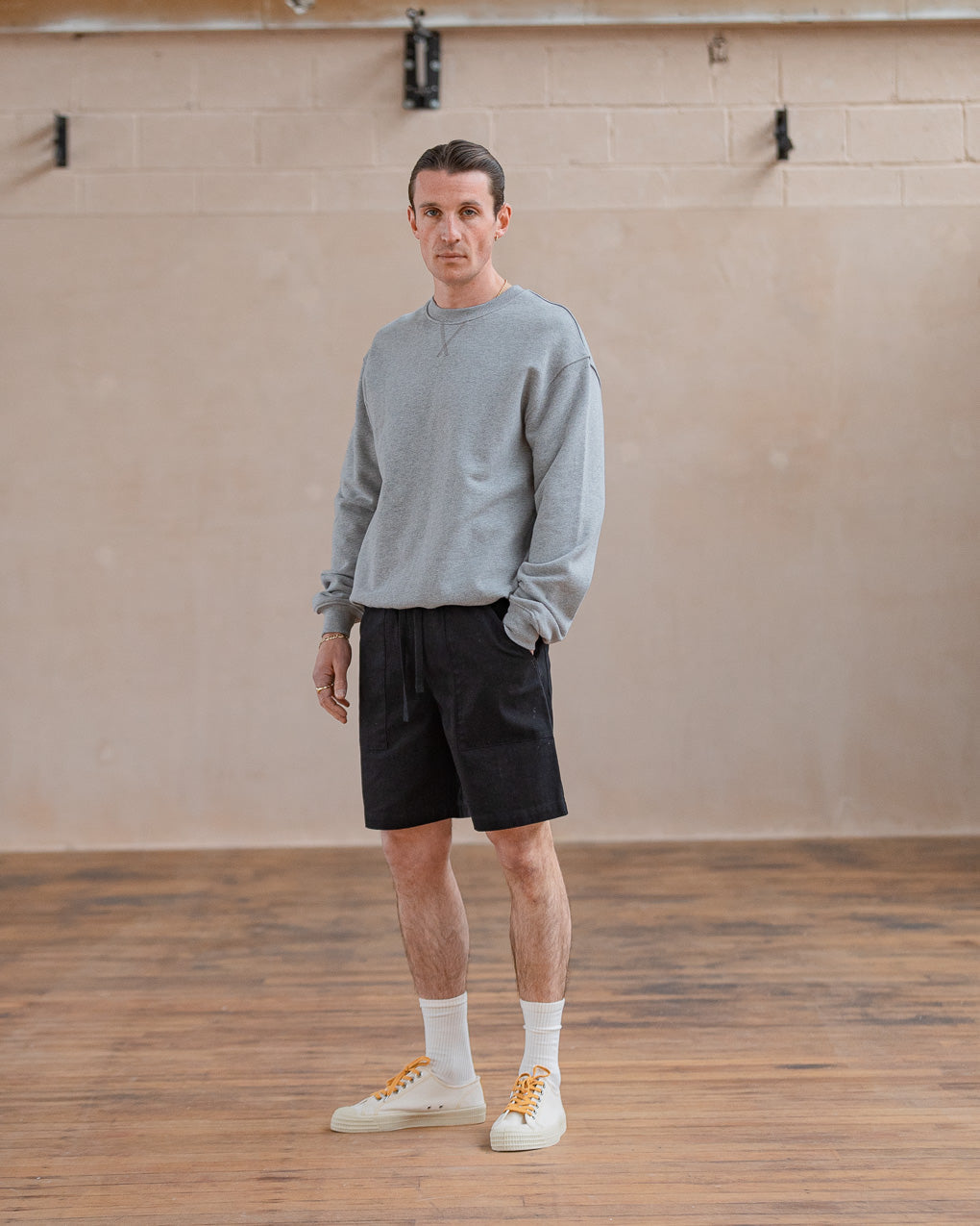 Service Fatigue Shorts - Washed Black