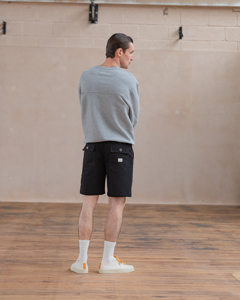Service Fatigue Shorts - Washed Black