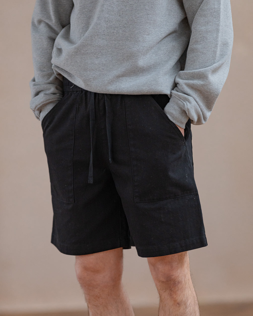 Service Fatigue Shorts - Washed Black