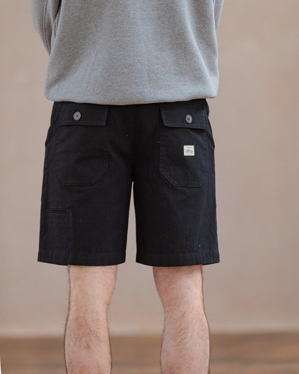 Service Fatigue Shorts - Washed Black