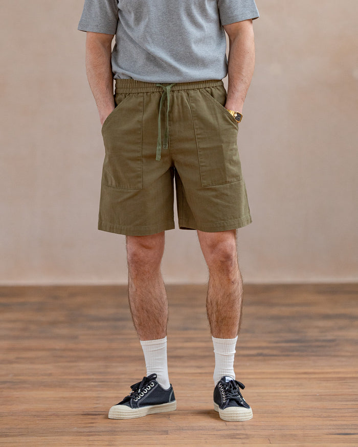 304 Service Fatigue Shorts - Olive