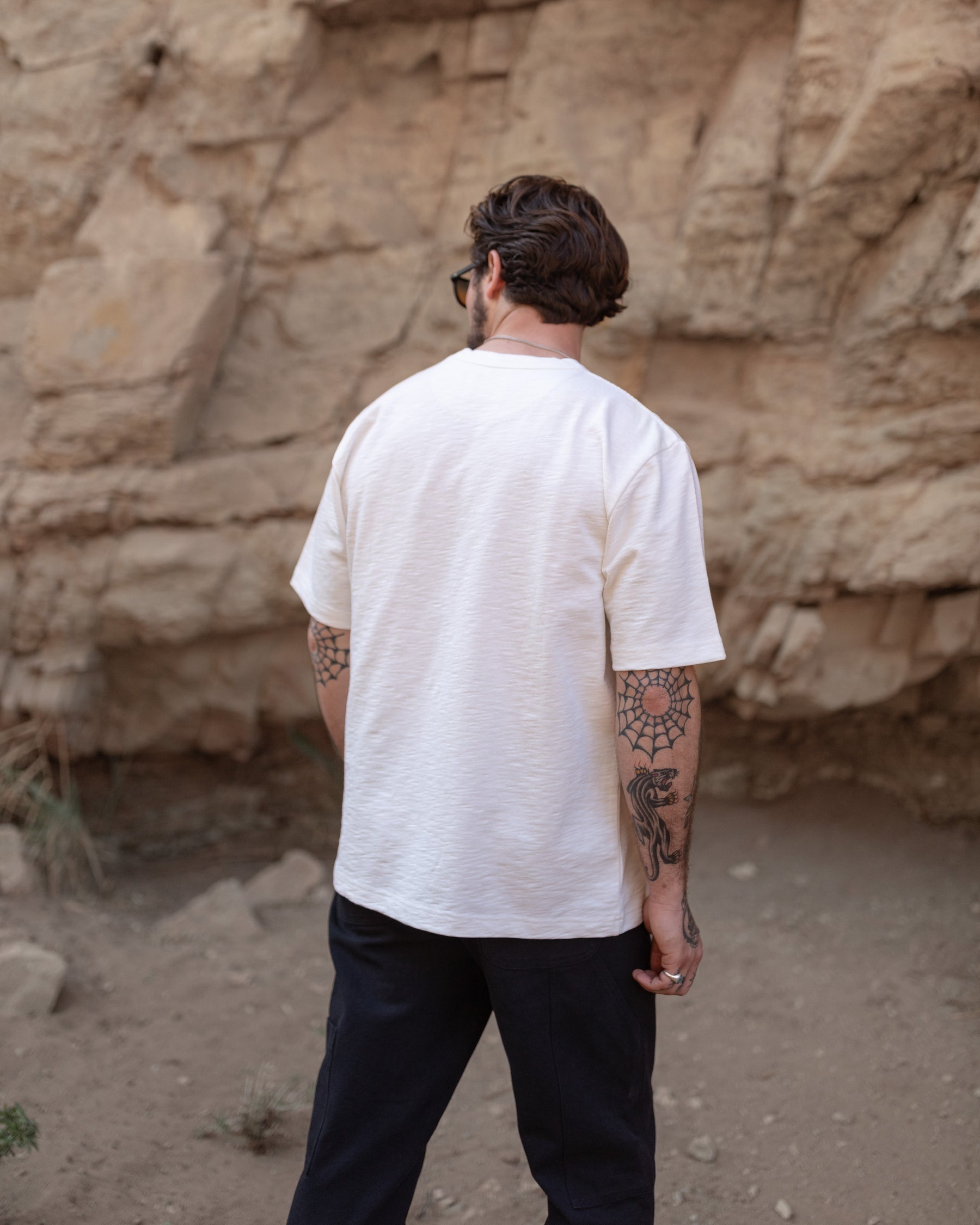 Workwear Slub Pocket T-shirt - Off White