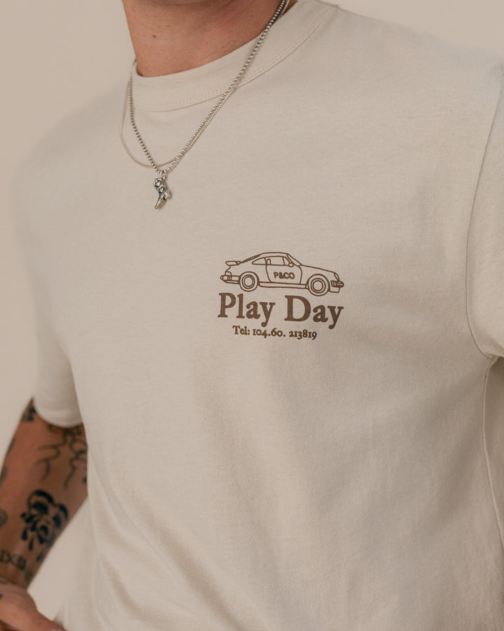 Play Day T-Shirt - Bone