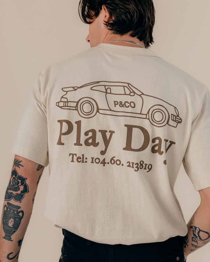 Play Day T-Shirt - Bone