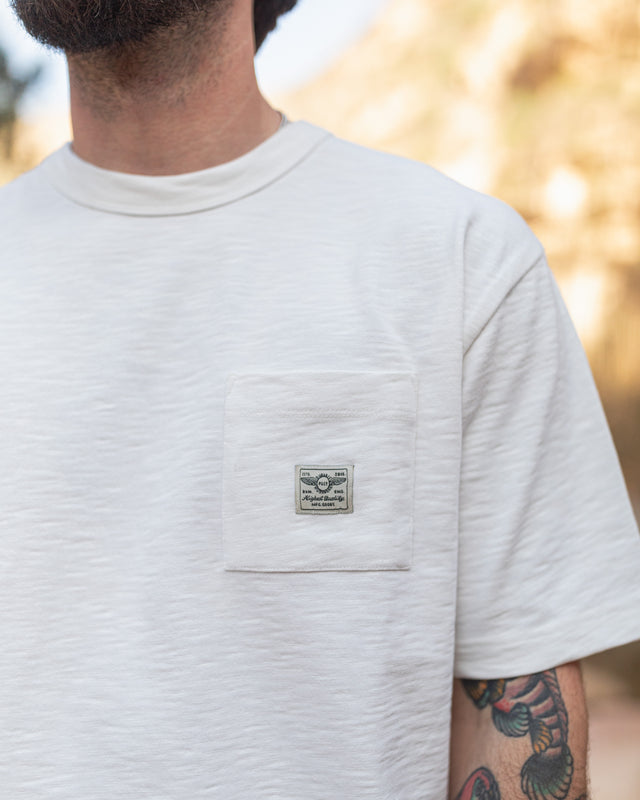 Workwear Slub Pocket T-shirt - Off White