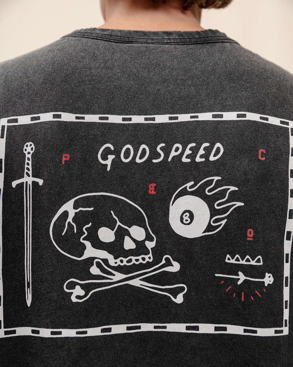 Godspeed Boxy T-Shirt - Acid Wash