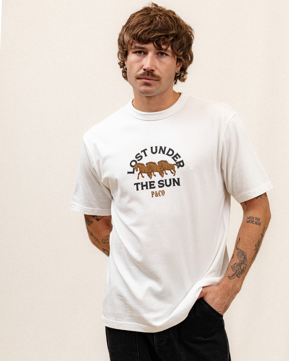 Lost Under The Sun T-Shirt - Off White