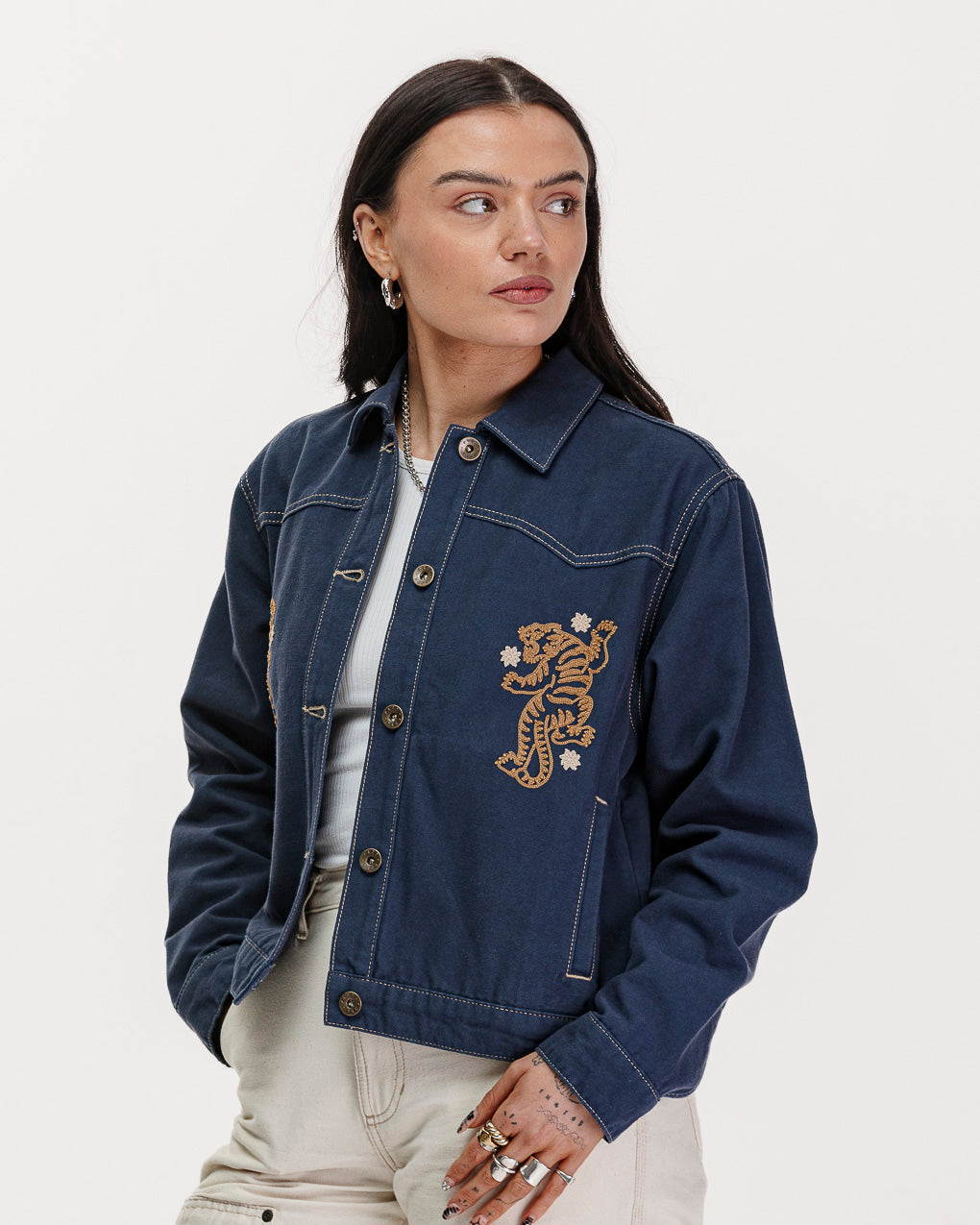 Shangri La Shop Jacket - Navy