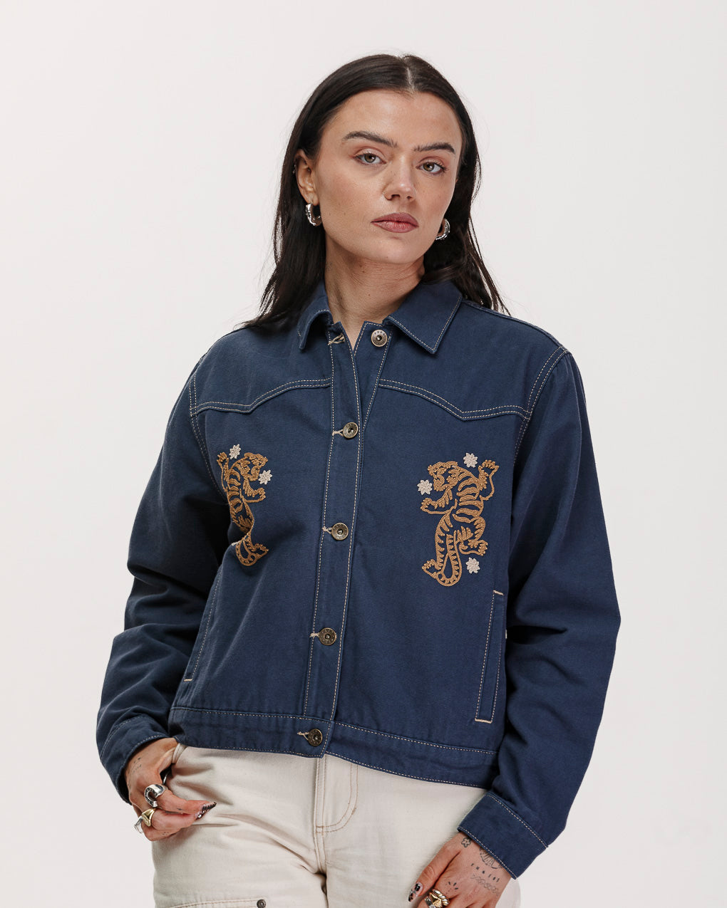Shangri La Shop Jacket - Navy