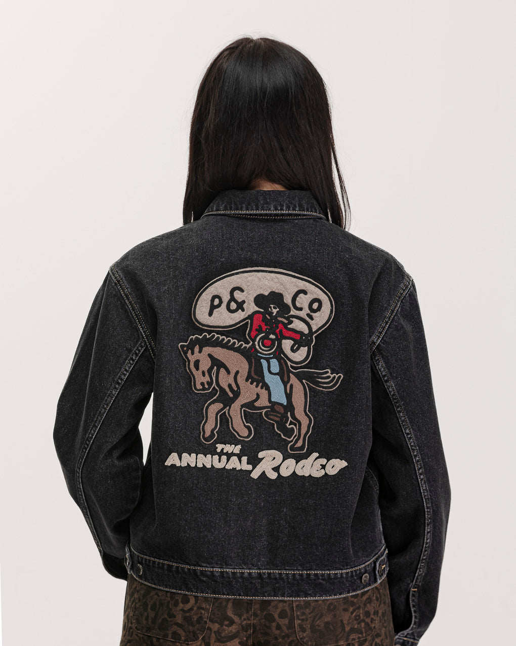 Washed Black Rodeo Carpenter Jacket | Women's Jackets & Outerwear