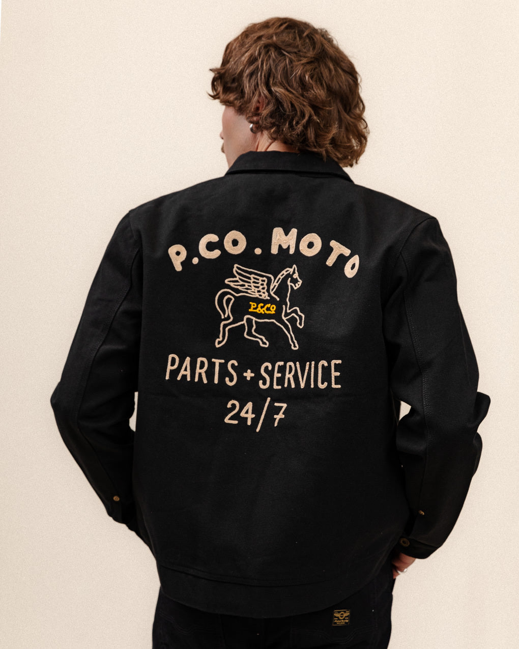 Moto Mechanic Jacket - Washed Black