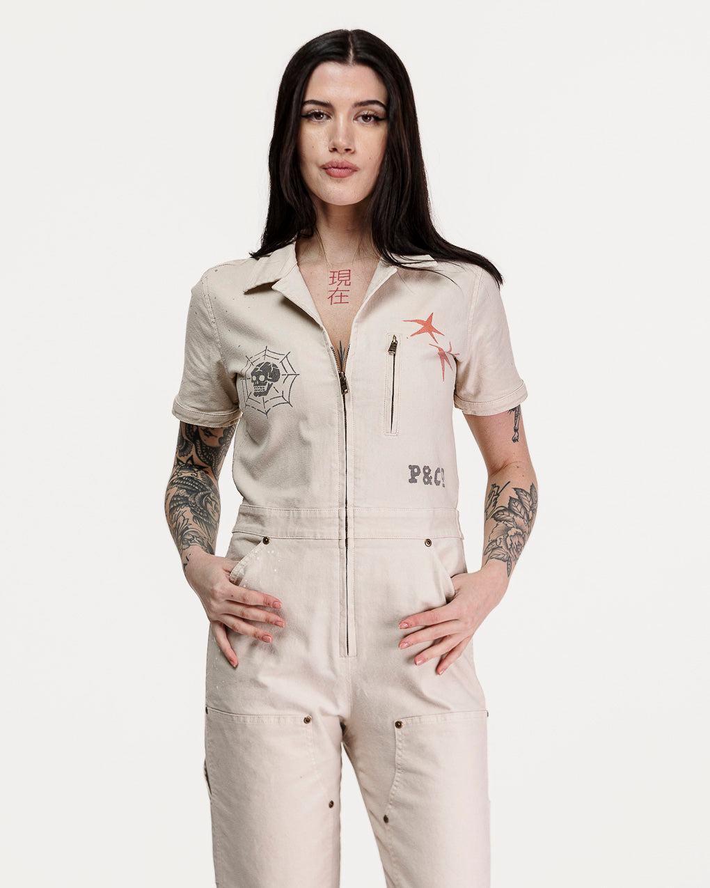 Chaos Carpenter Boilersuit - Vintage Bone