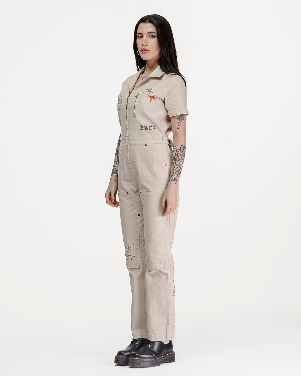 Chaos Carpenter Boilersuit - Vintage Bone