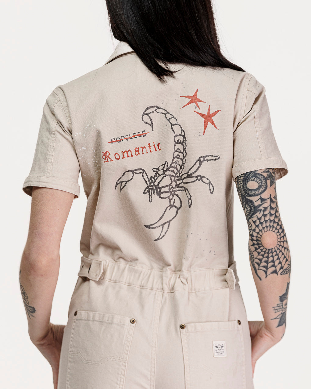 Chaos Carpenter Boilersuit - Vintage Bone